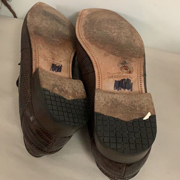 LOS ALTOS EXOTIC GENUINE CROCODILE PENNY LOAFERS SIZE 12 - Picture 6 of 6